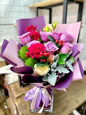 W - Thanksgiving Bouquet Series / Wedding Floral Gifts - Thankful_01