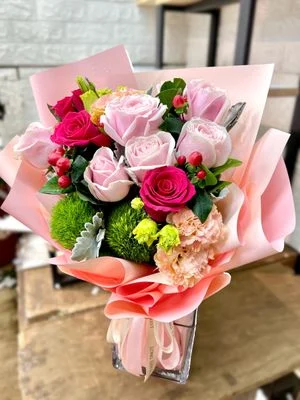 W - Thanksgiving Bouquet Series / Wedding Floral Gifts - Thankful_01