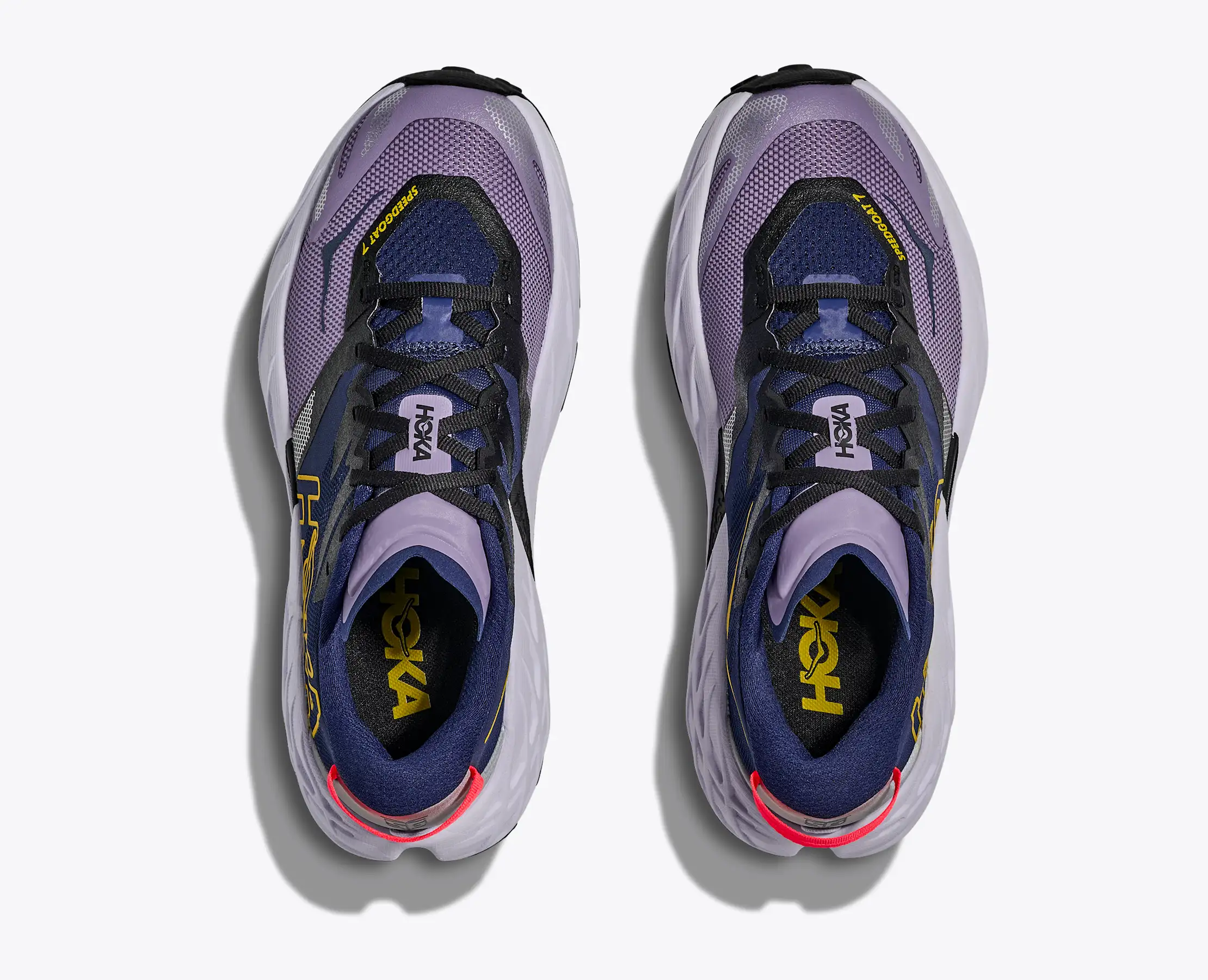 HOKA ONE ONE 女款 SPEEDGOAT 7 Wide 寬楦 越野鞋 莓香紅/星光紫