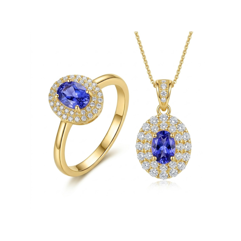 Azure Eternity｜Tanzanite Set
