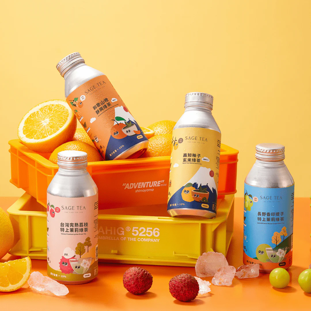 SAGE 精品水果茶 日本柚子玄米綠茶｜香港製造