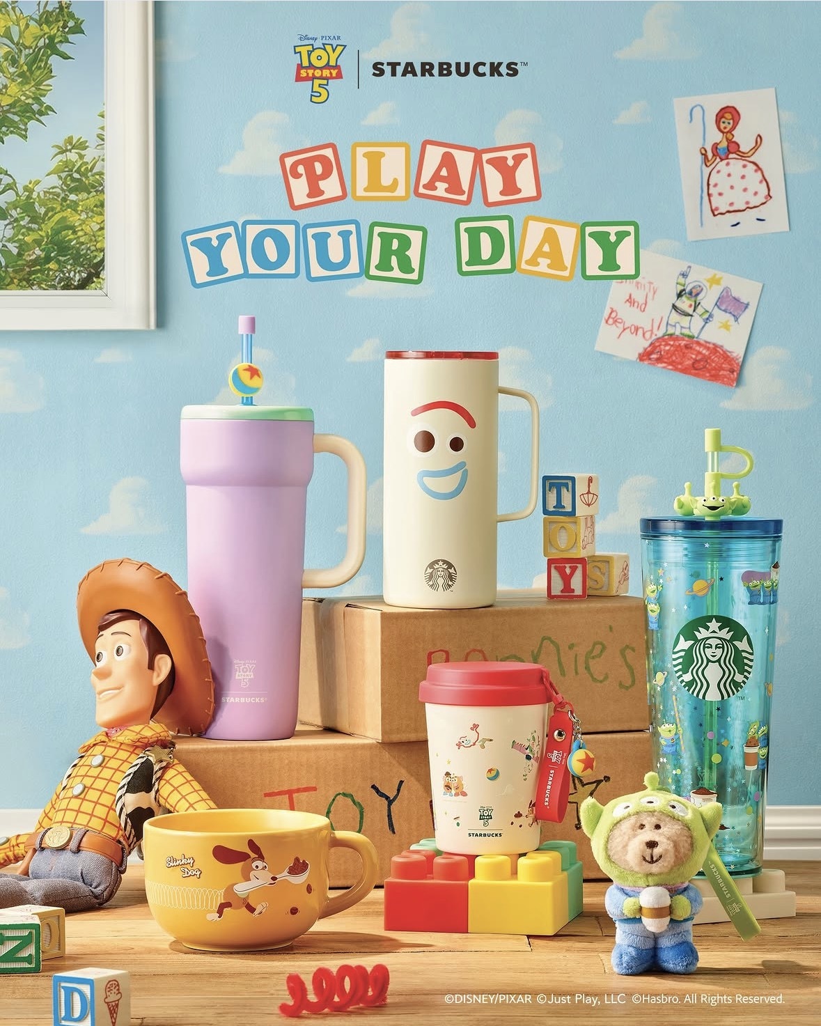 韓國星巴克x Toy Story夢幻聯名