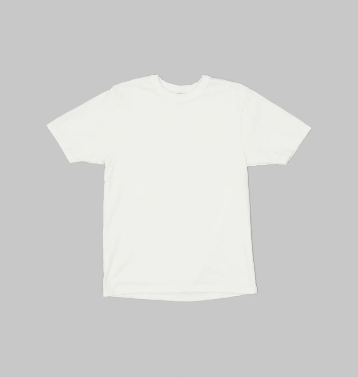 UES No.8 Slub Nep T Shirt - White