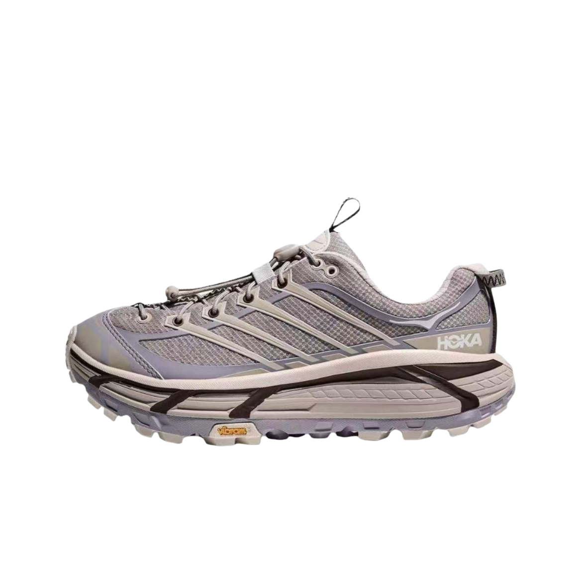 HOKA U MAFATE THREE2 WORDMARK PUTTY / FOGGY GREY 1175490 PFG