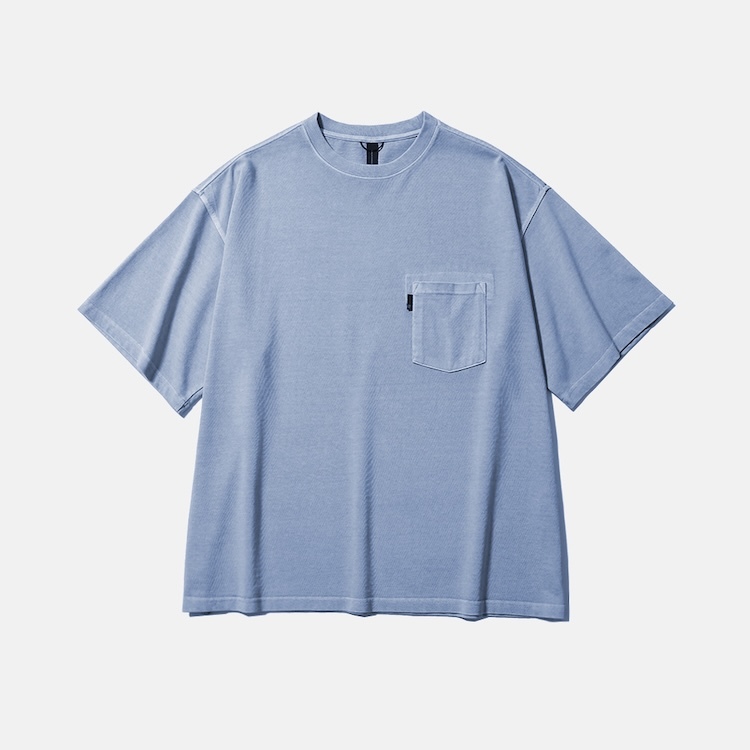 moif - GARMENT DYED H/S TEE - PMF026-02JH10