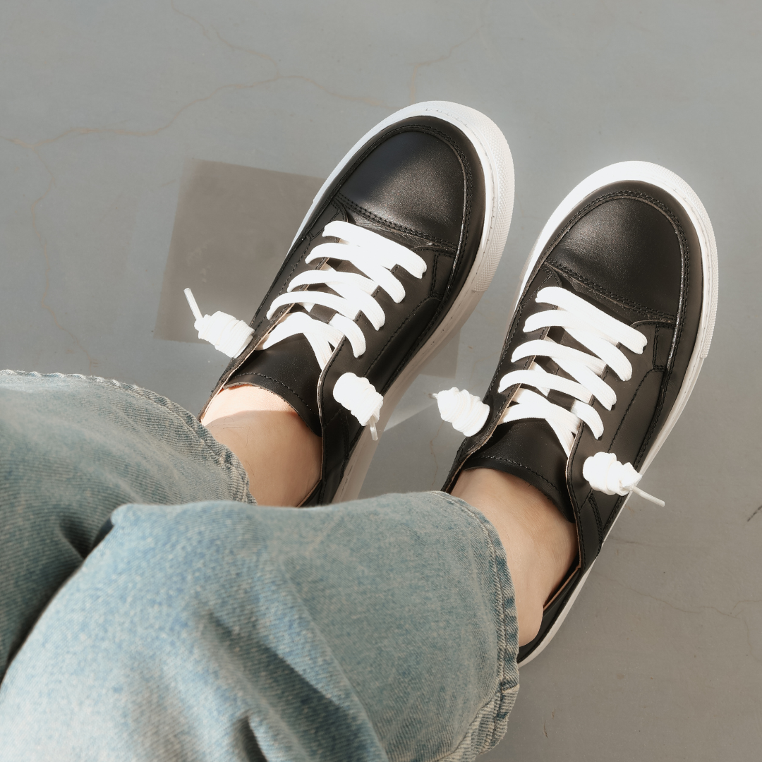 Mulu 2-Way Genuine Leather Casual Shoes