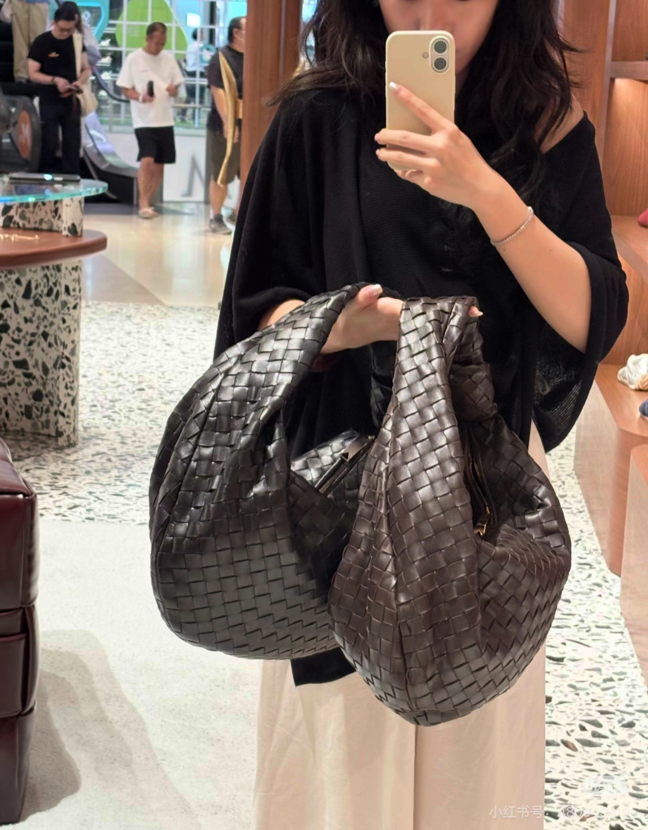Bottega Venetta BV Jodie medium 36cm 朱古力