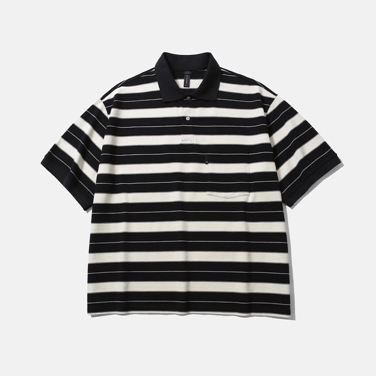 moif - WIDE POLO H/S SHIRT - PMF026-02JH04