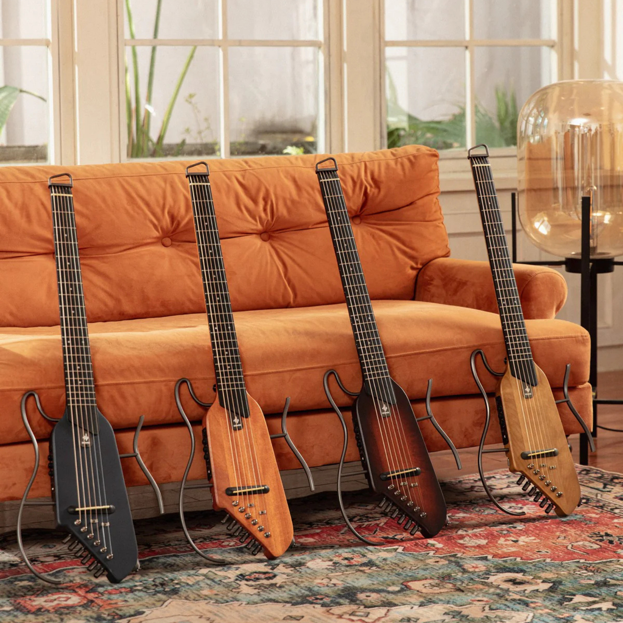 Donner 靜音吉他 Donner HUSH-I 可插電 電木吉他 旅行吉他 無頭琴 四色可選 第 6 張圖片｜三峽吉他 / Bass