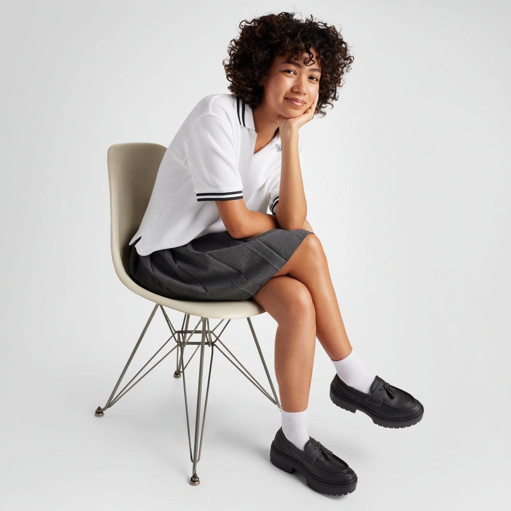 【預購】CONVERSE ALL STAR LUGGED HEEL LOAFER 厚底樂福鞋 黑色 A14707C