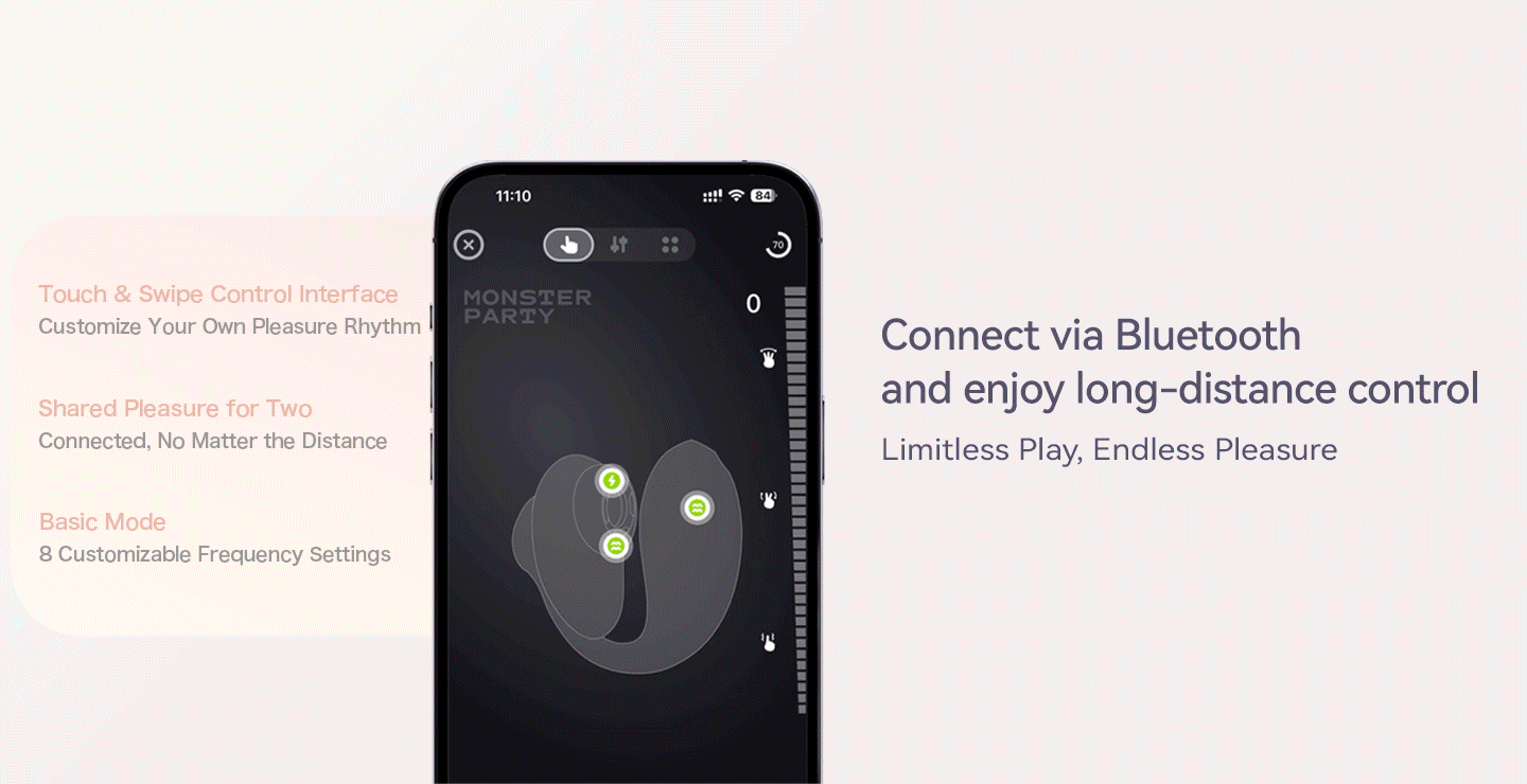 app controlled couples interactive toy