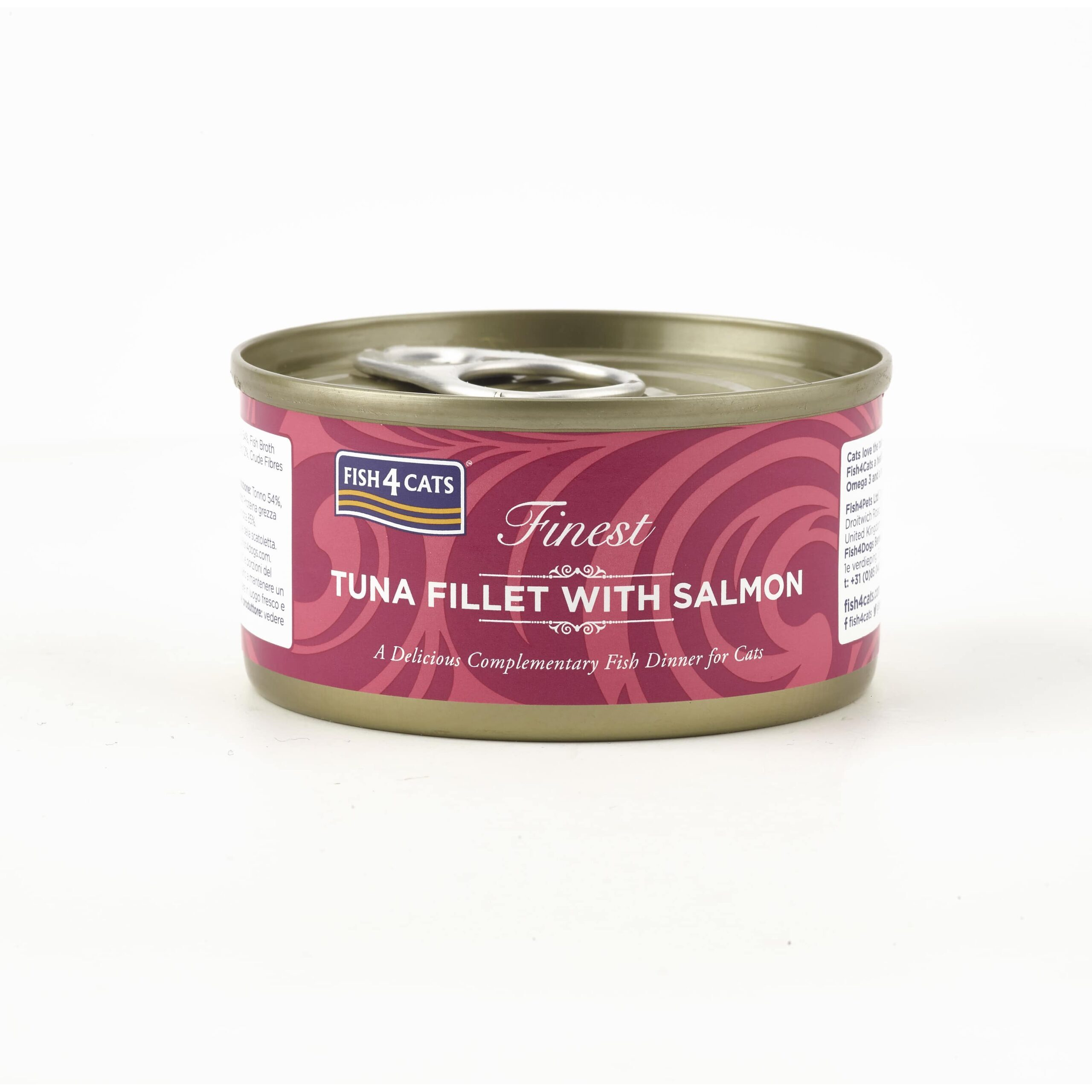 Fish4Cats - 吞拿魚柳三文魚 Tuna Fillet with Salmon (粉紅) 70g