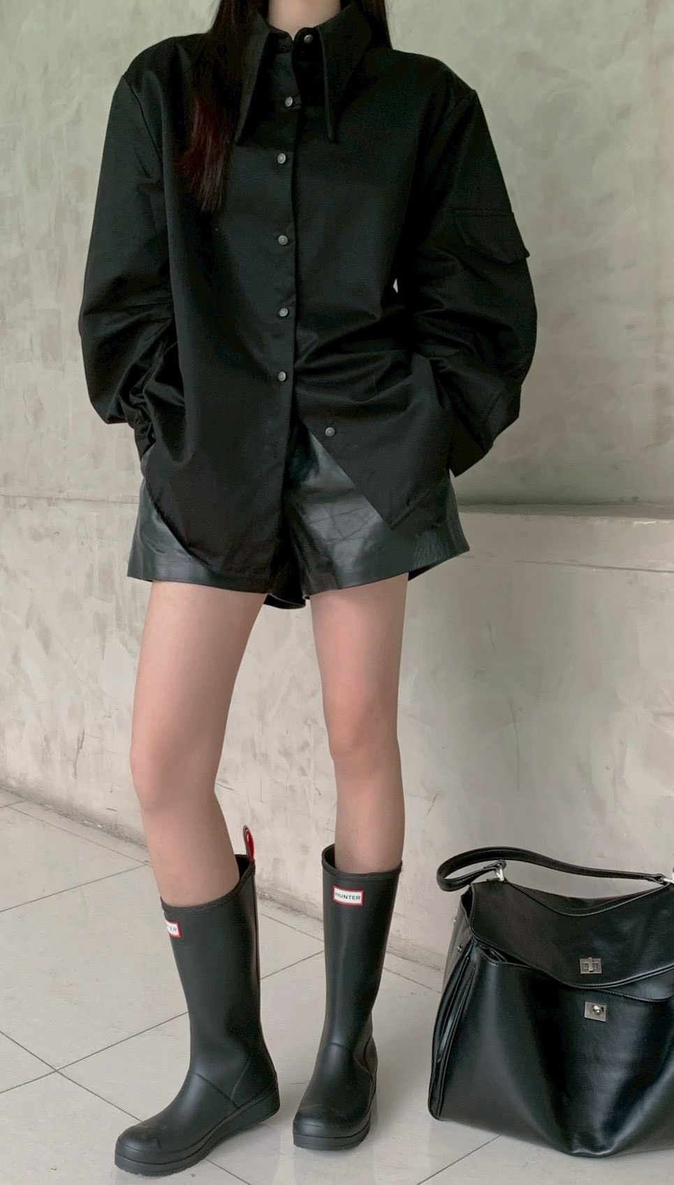 【韓國連線】HUNTER PLAY TALL RAIN BOOTS 4色 WFT2007RMA