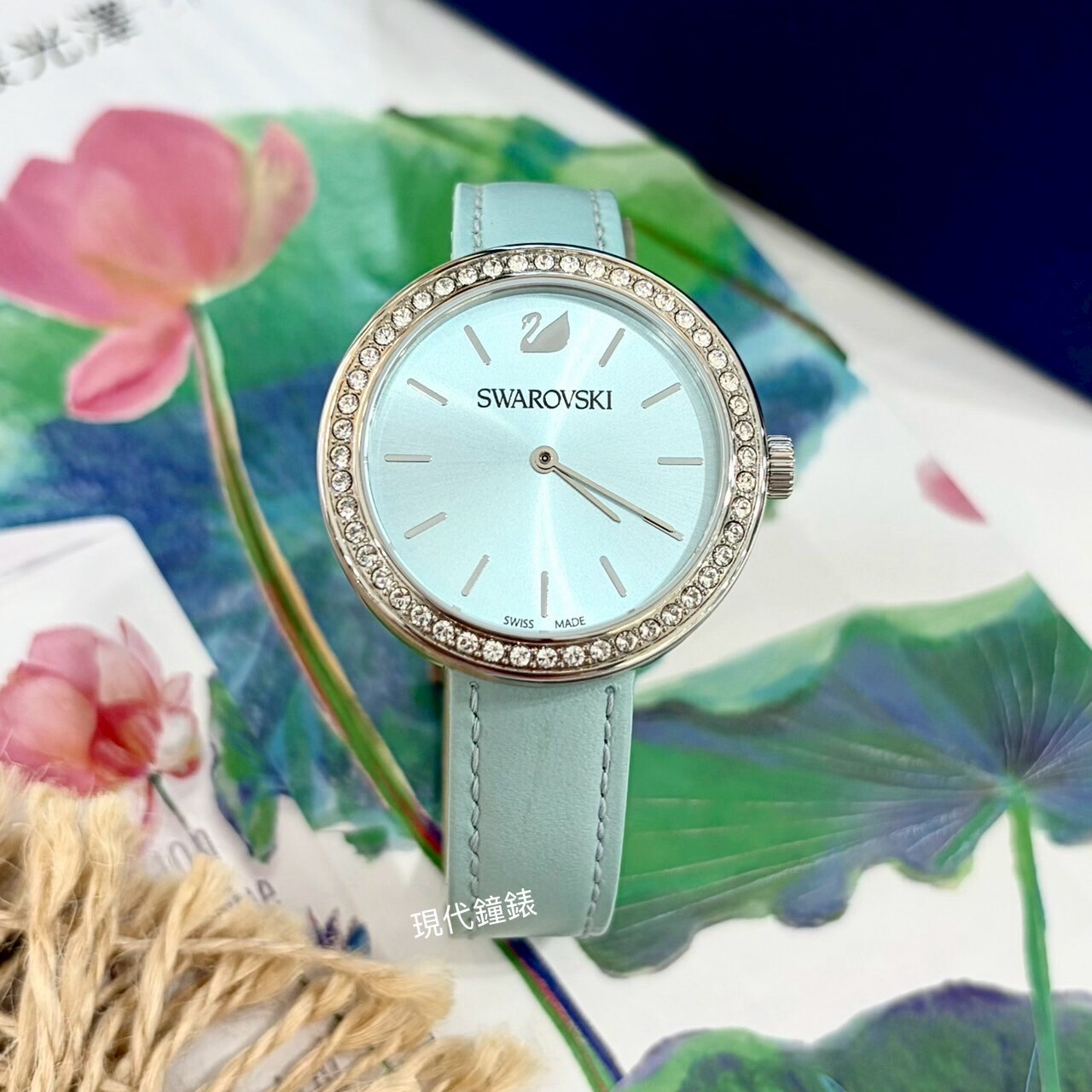 【SWAROVSKI】施華洛世奇天鵝標誌5095646 33mm 現代鐘錶