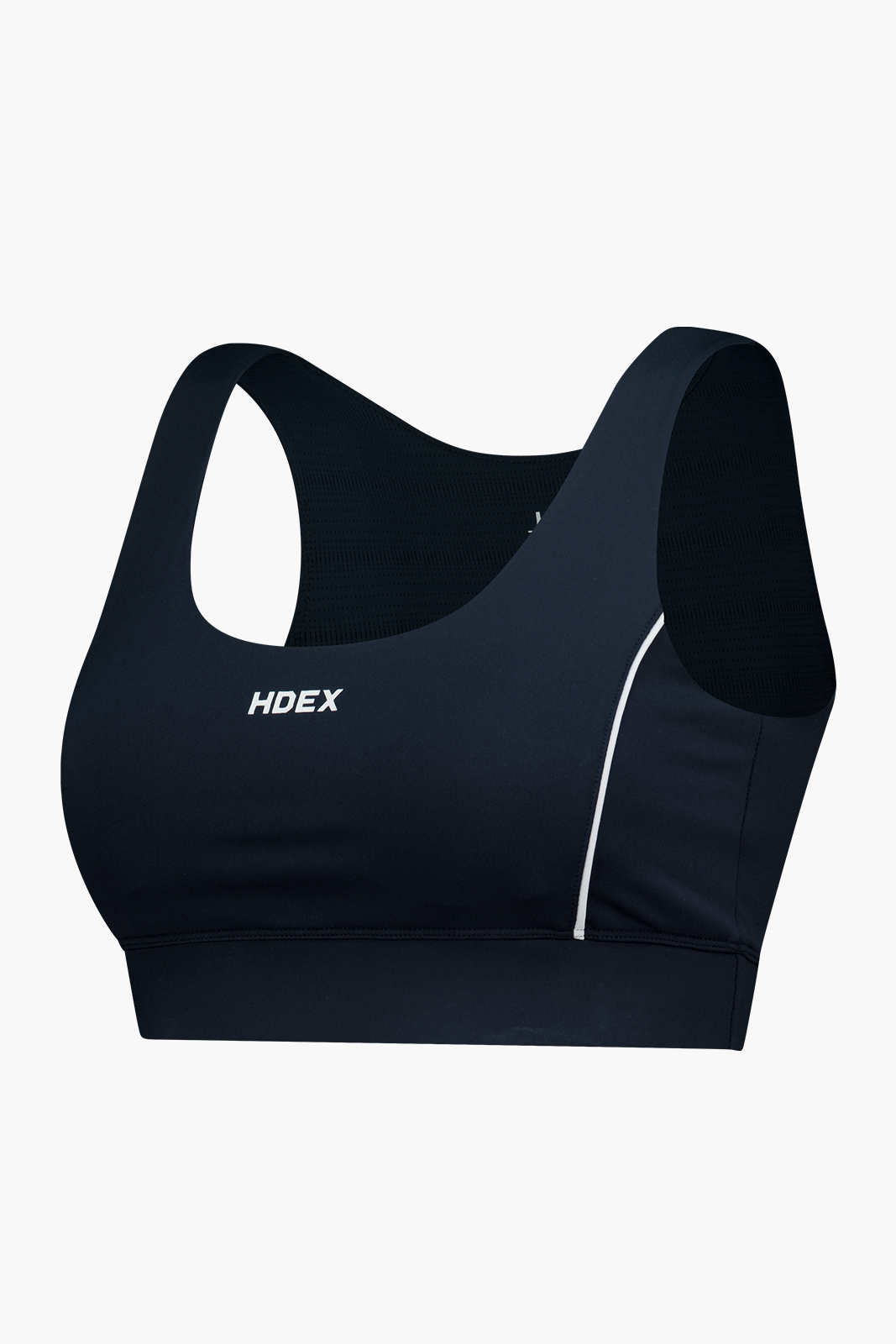 【入LIVECODE一件減至$258😱🔥！】【韓妹大熱運動日常品牌HDEX🔥】Women's Support Piping Bra Top(Navy/Black/Charcoal/Taupe)