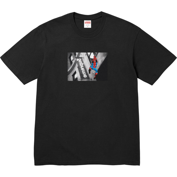 SUPREME 蜘蛛人短踢 黑L