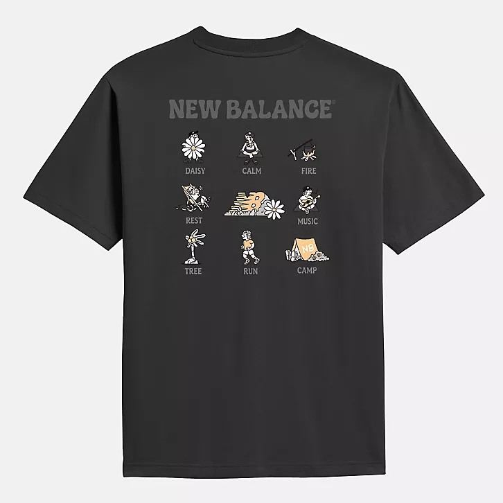 New Balance NB Boy系列 露營風 小標 短袖 兩色