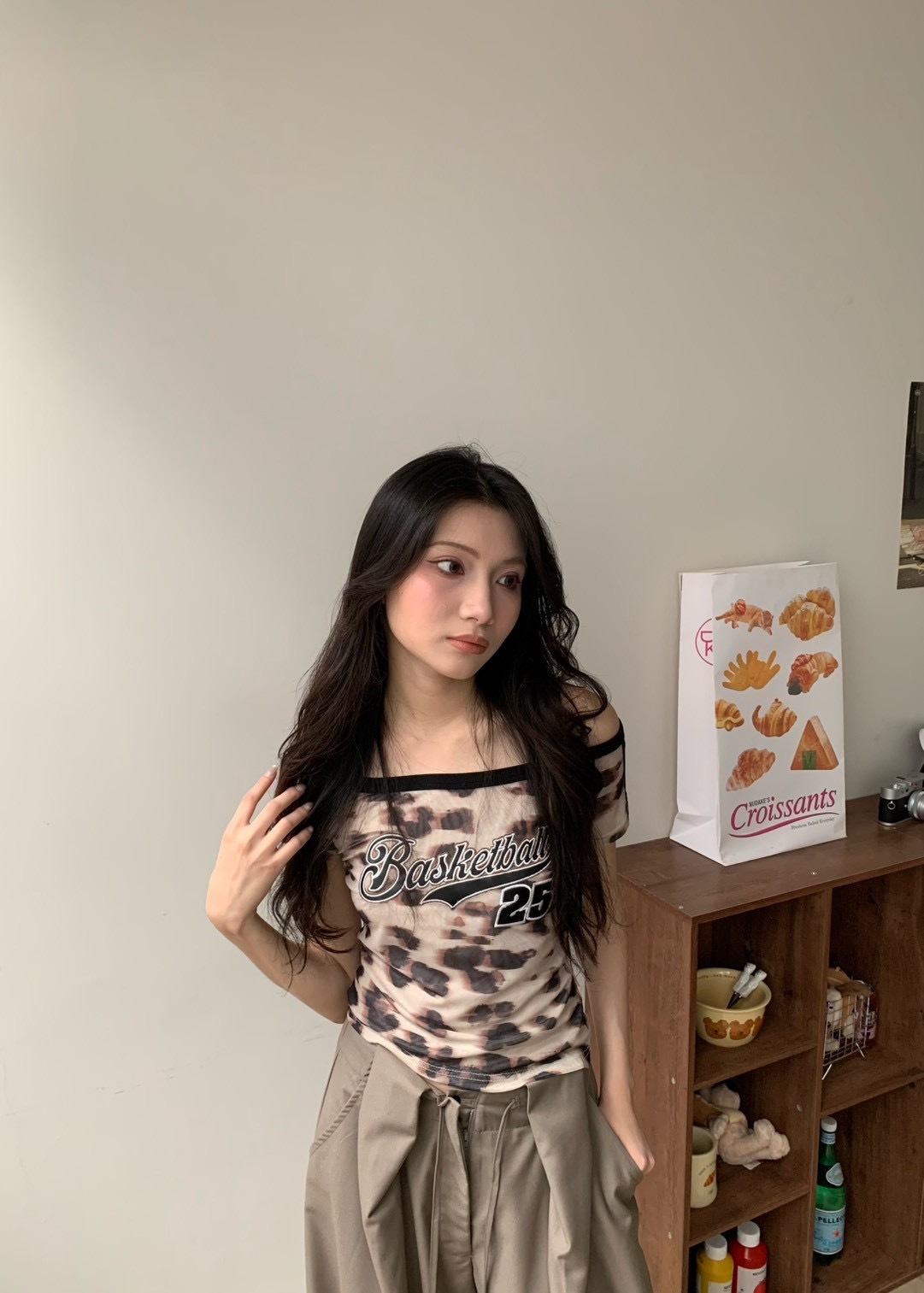 B101球衣感印花網紗短袖