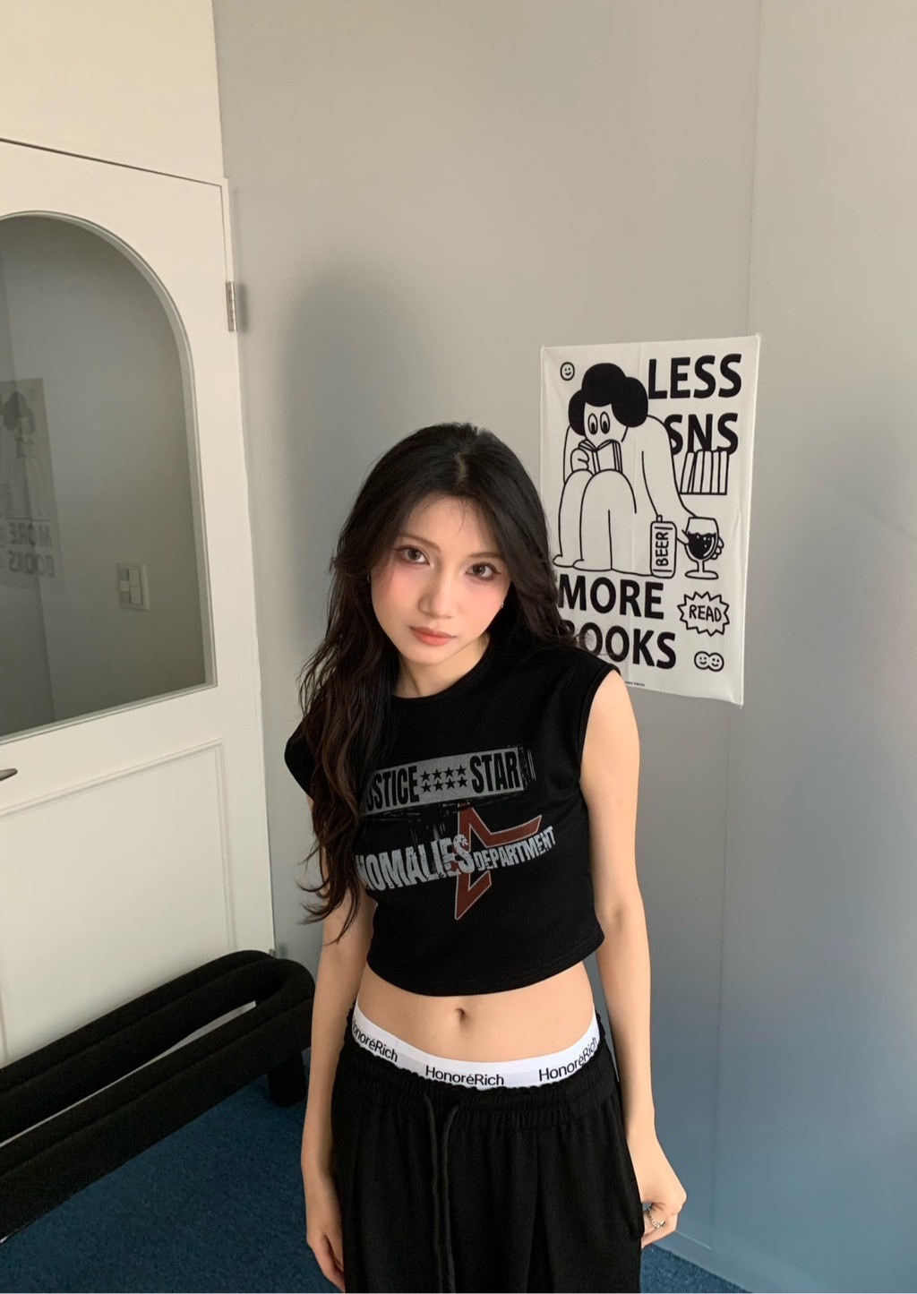 B170 《金冬天同款》樂團復古短T