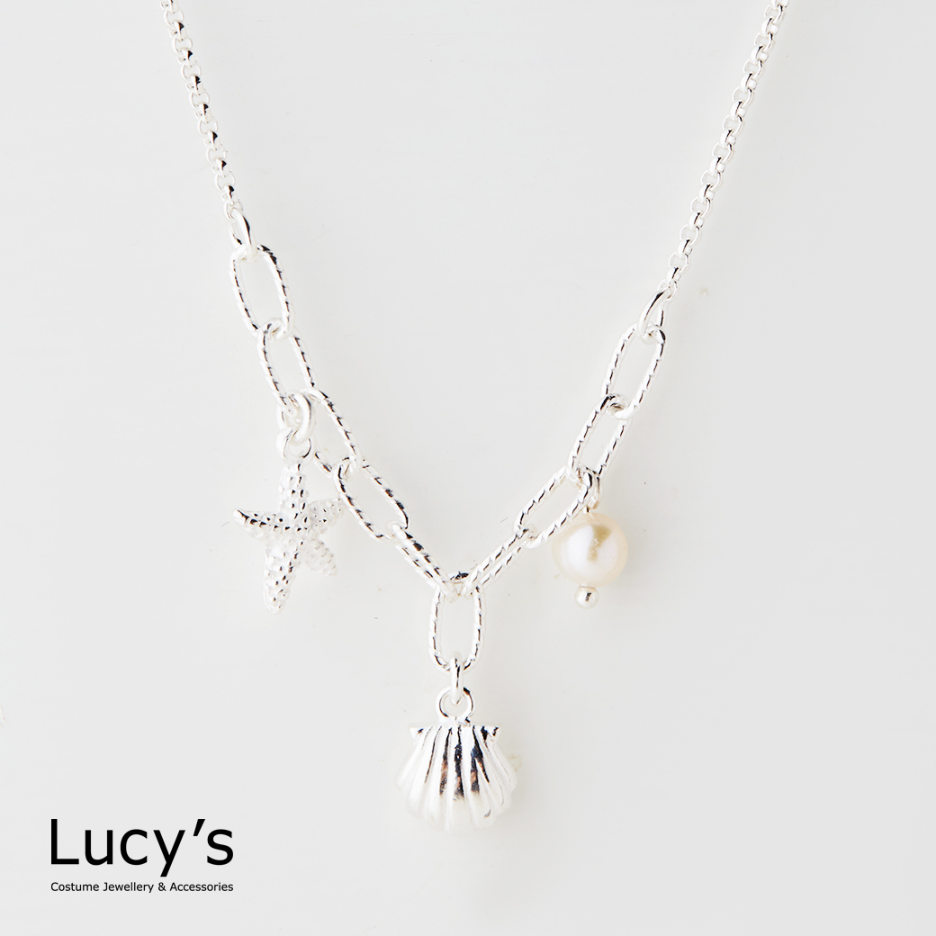 925純銀 海洋奇緣 項鍊 (127539)