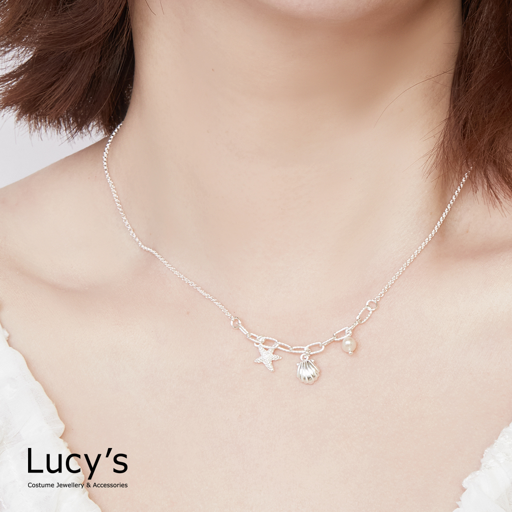 925純銀 海洋奇緣 項鍊 (127539)