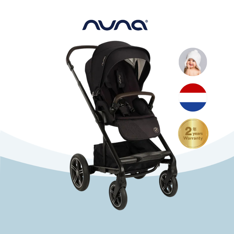 Nuna  x BMW MIXX next 雙向型嬰兒推車 炭黑色 (初生至4歲)