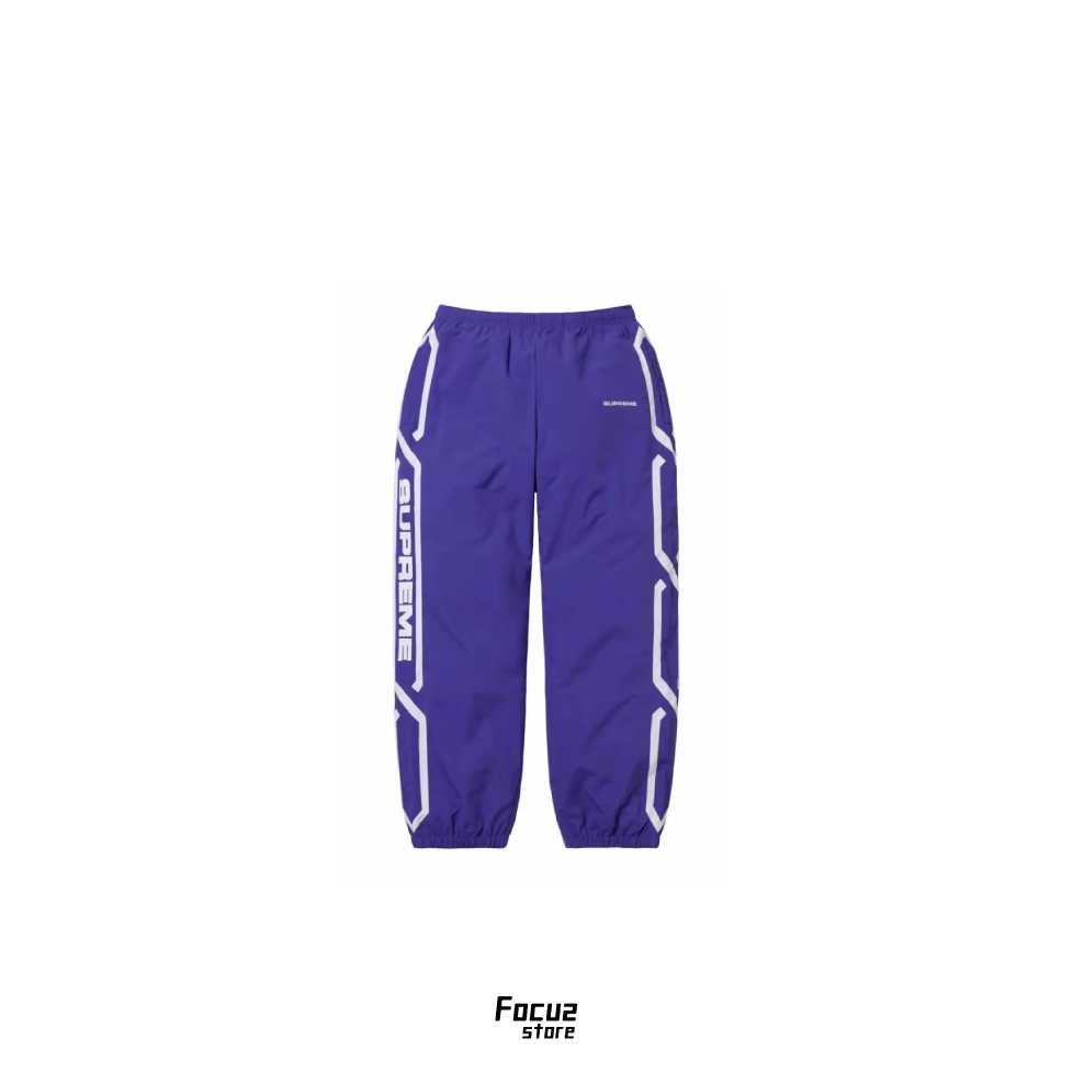 【Focus store】現貨秒發 Supreme SS24 WEEK5 Inset Link Track Pant "Purple" 尼龍 運動褲 紫色