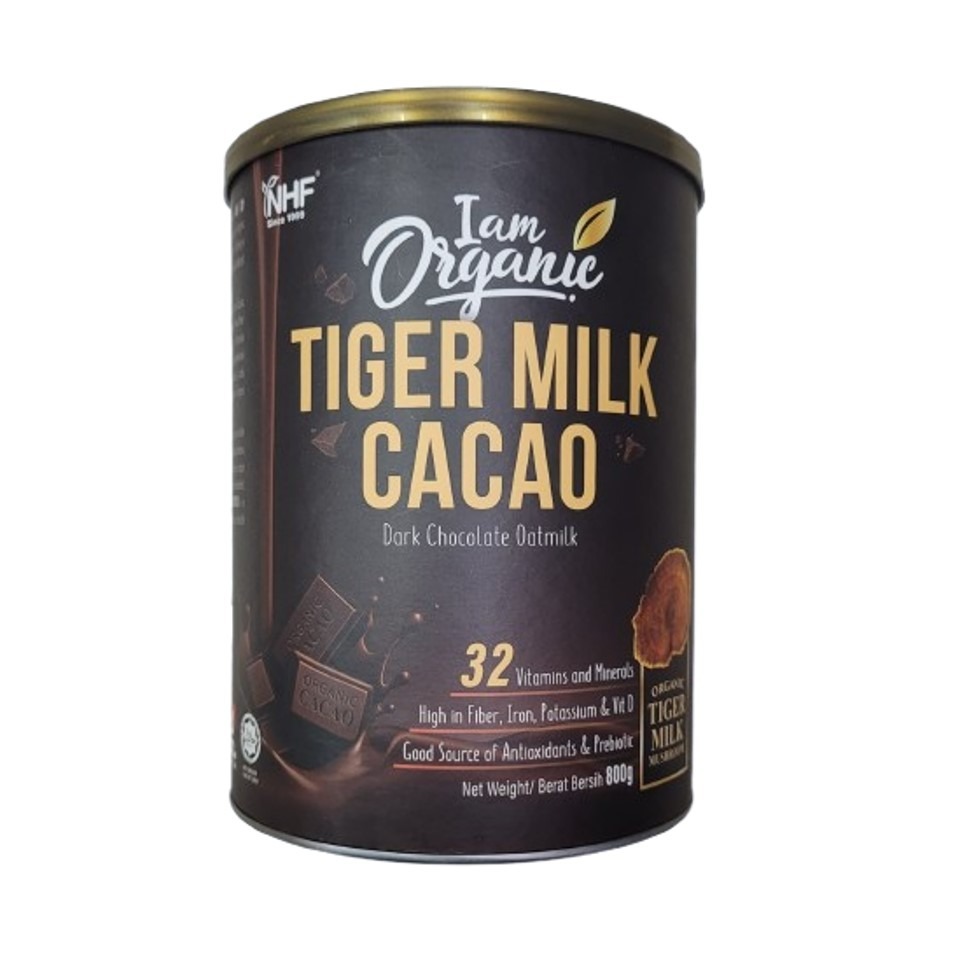 【Joey x 好物推介 0410】 [JE19] I Am 有機虎乳靈芝可可燕麥奶（800克）