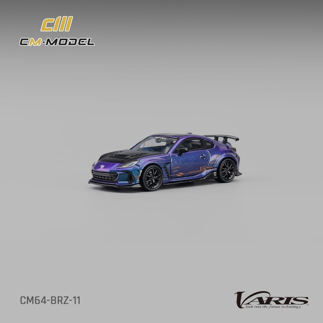 預訂:1/64 CM MODEL SUBARU BRZ Varis ChromaFlair (CM64-BRZ-11)