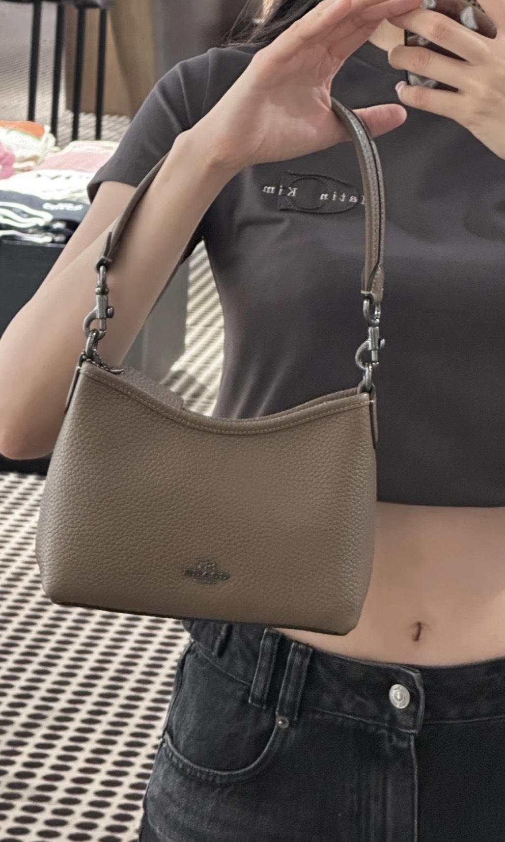 Coach Laurel 19 大象灰