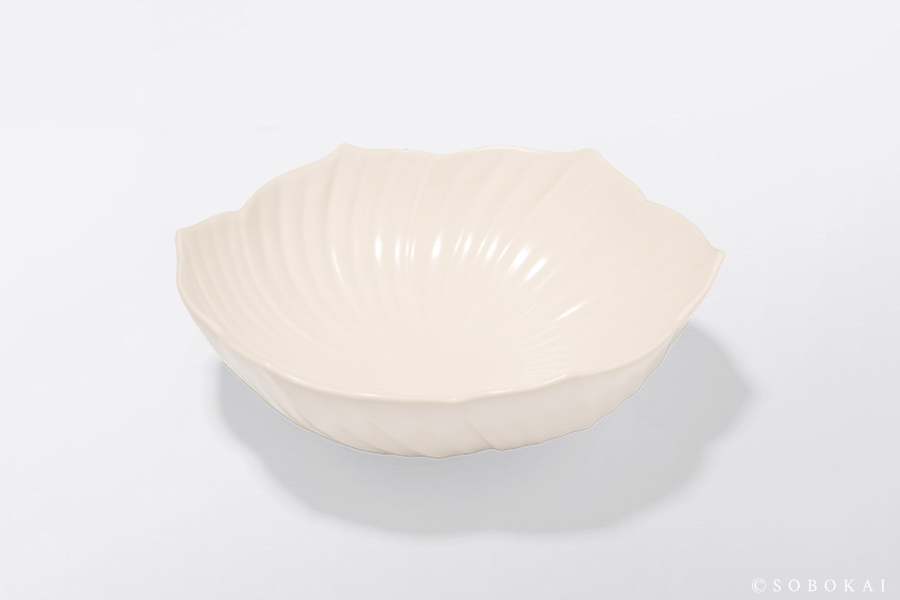 (尚未到貨)STUDIO M' - SOBOKAI Fiorente花綻碗 20cm / 白