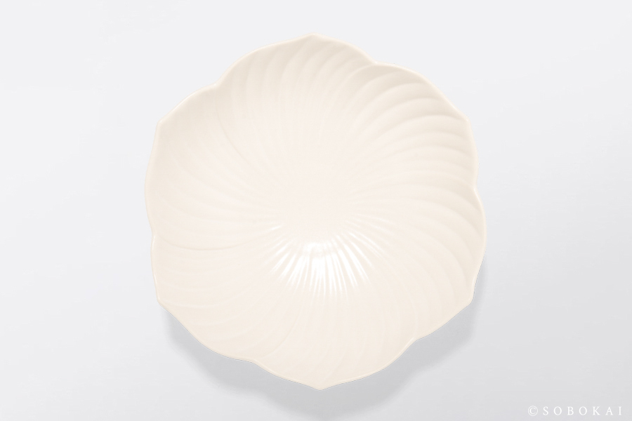(尚未到貨)STUDIO M' - SOBOKAI Fiorente花綻碗 20cm / 白