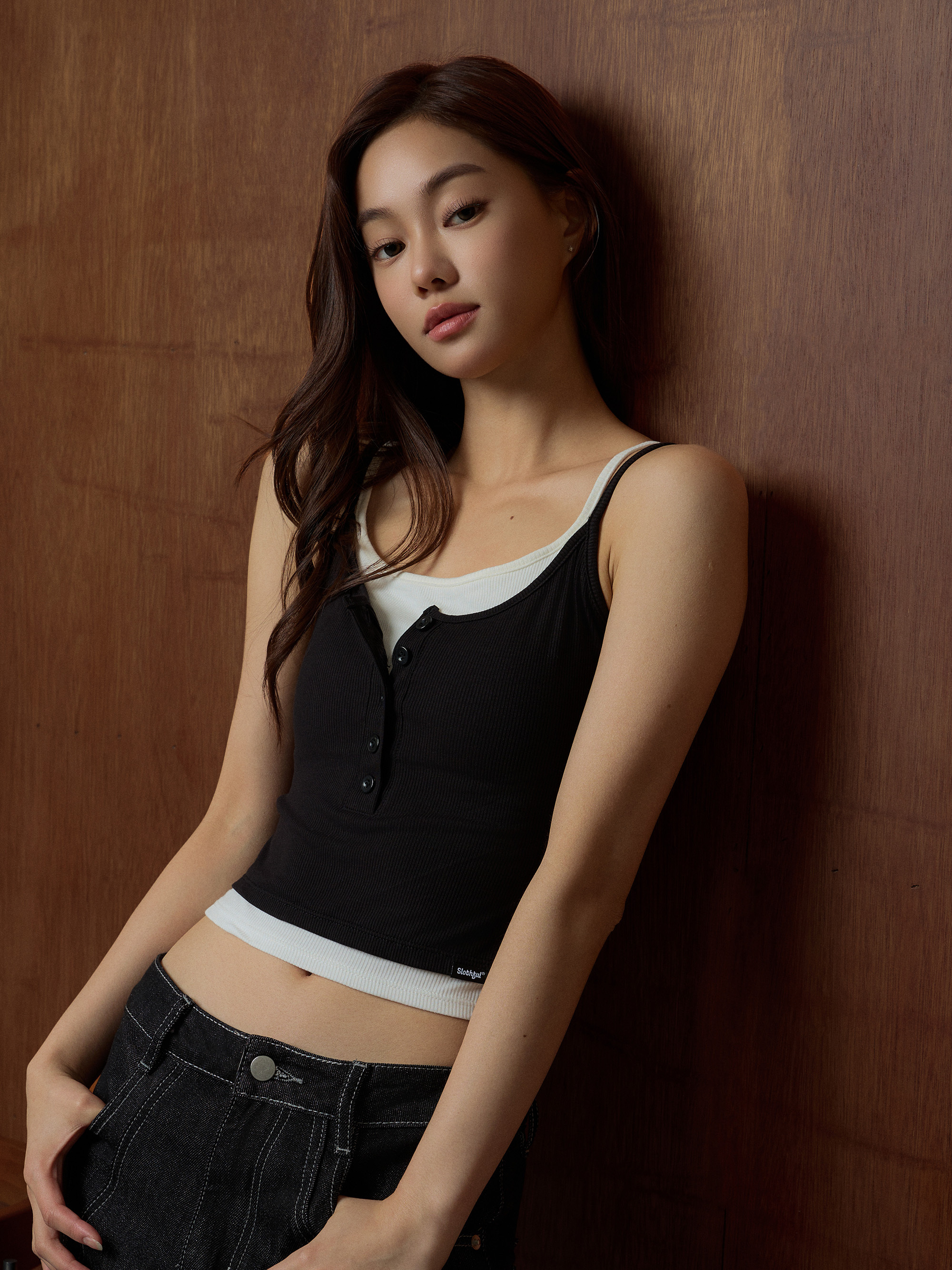 Lazy Girl Bra Top Layered Camisole