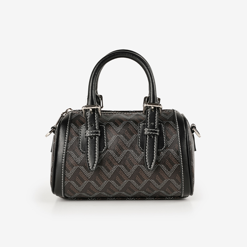 (F) 狗牙波士頓包 (五款顏色) (隨機送馬仔吊飾1個) - EMO #EM6