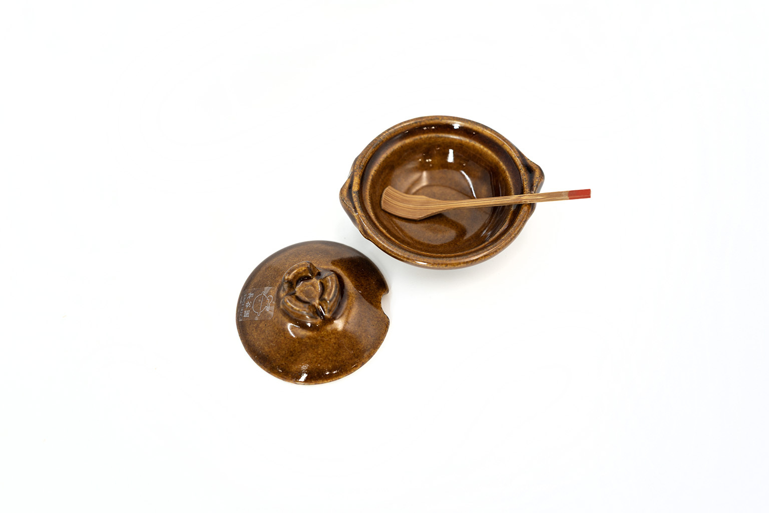 長谷園｜ 伊賀燒 藥味入-琥珀