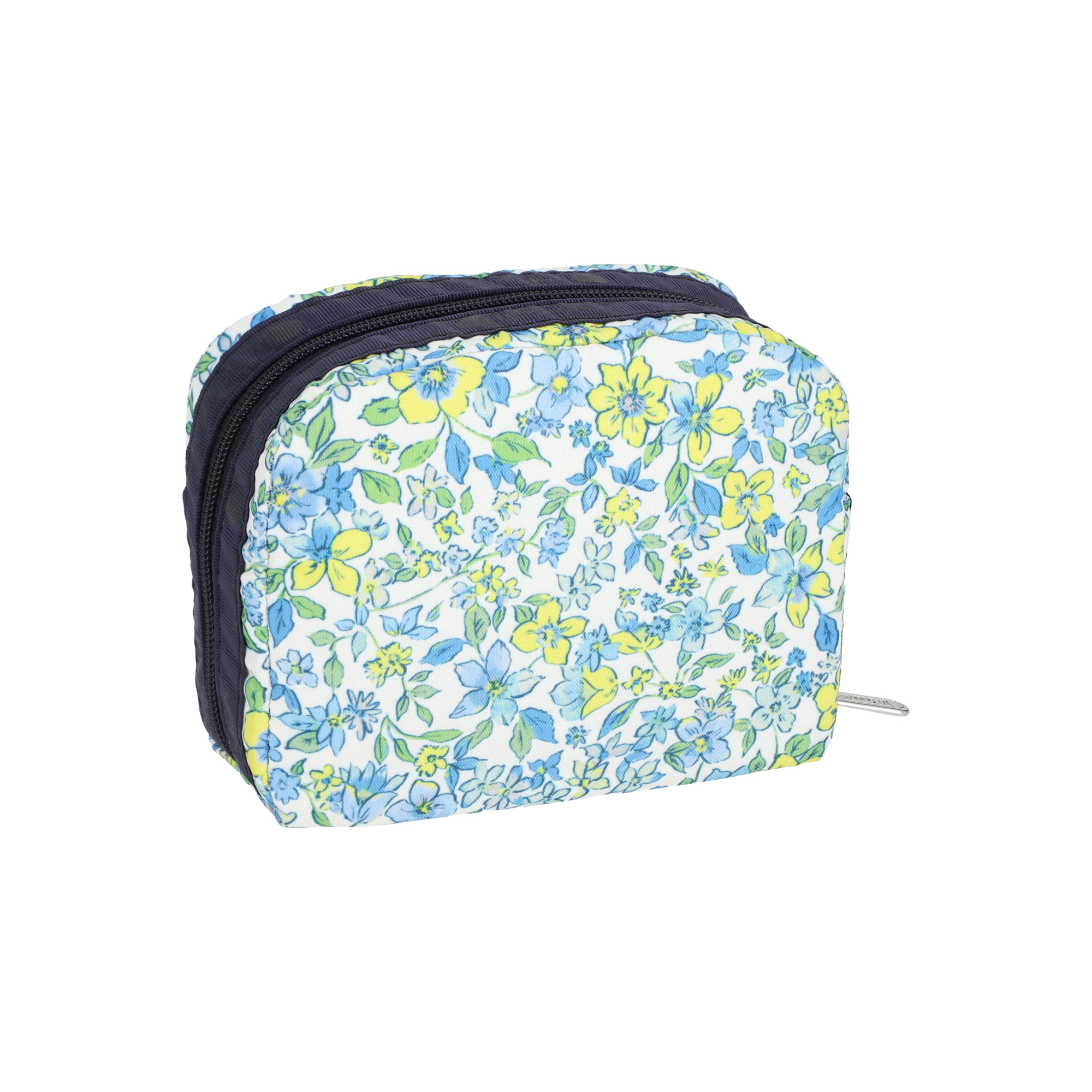 SQUARE COSMETIC (TAPESTRY FLOWER BLUE)