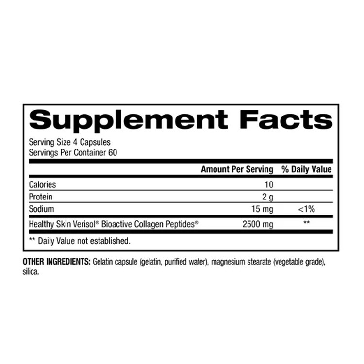 Trunature Healthy Skin Verisol Collagen, 240 Capsules