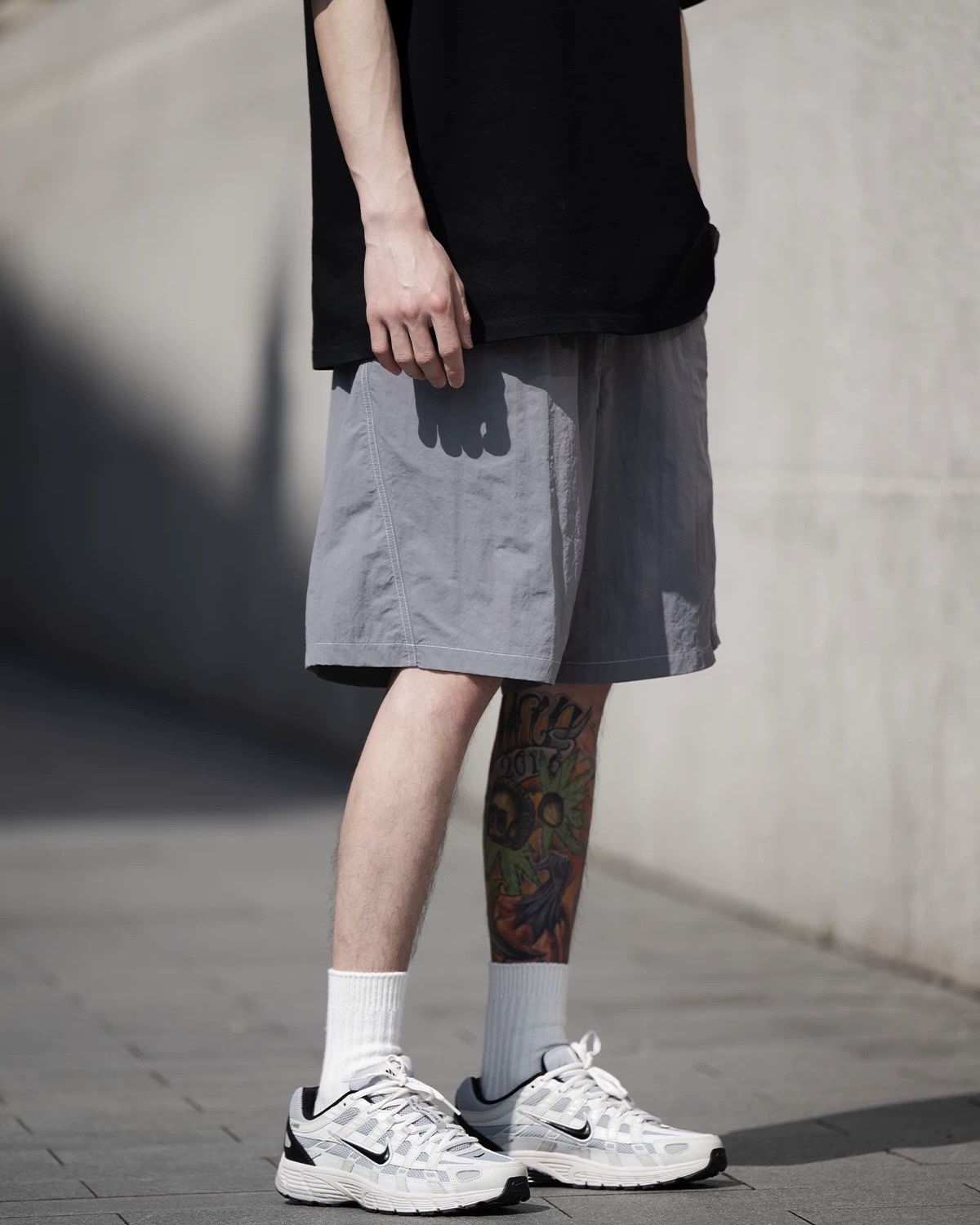 #預購 BELLKENIDEA 速乾 運動休閒 基礎廓形 純色百搭 五分褲 沙灘短褲 四色