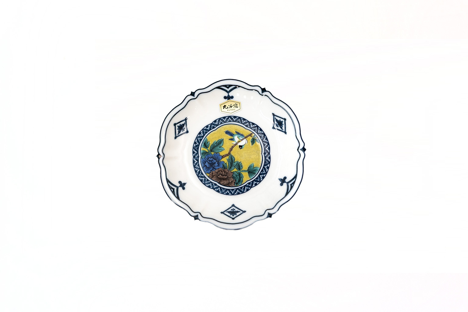 九谷燒｜ 日式4號小皿 - 13.5 CM