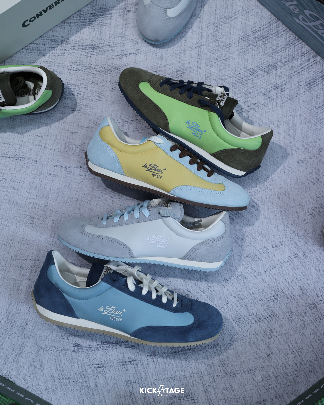 [連線代購商品] 男女鞋 CONVERSE1908 JOGGER GOLF LE FLEUR* TYLER 復古 薄底鞋 德訓鞋 慢跑鞋 黃藍【A21430C】綠咖【A21431C】藍色【A21432C】灰白【A21433C】