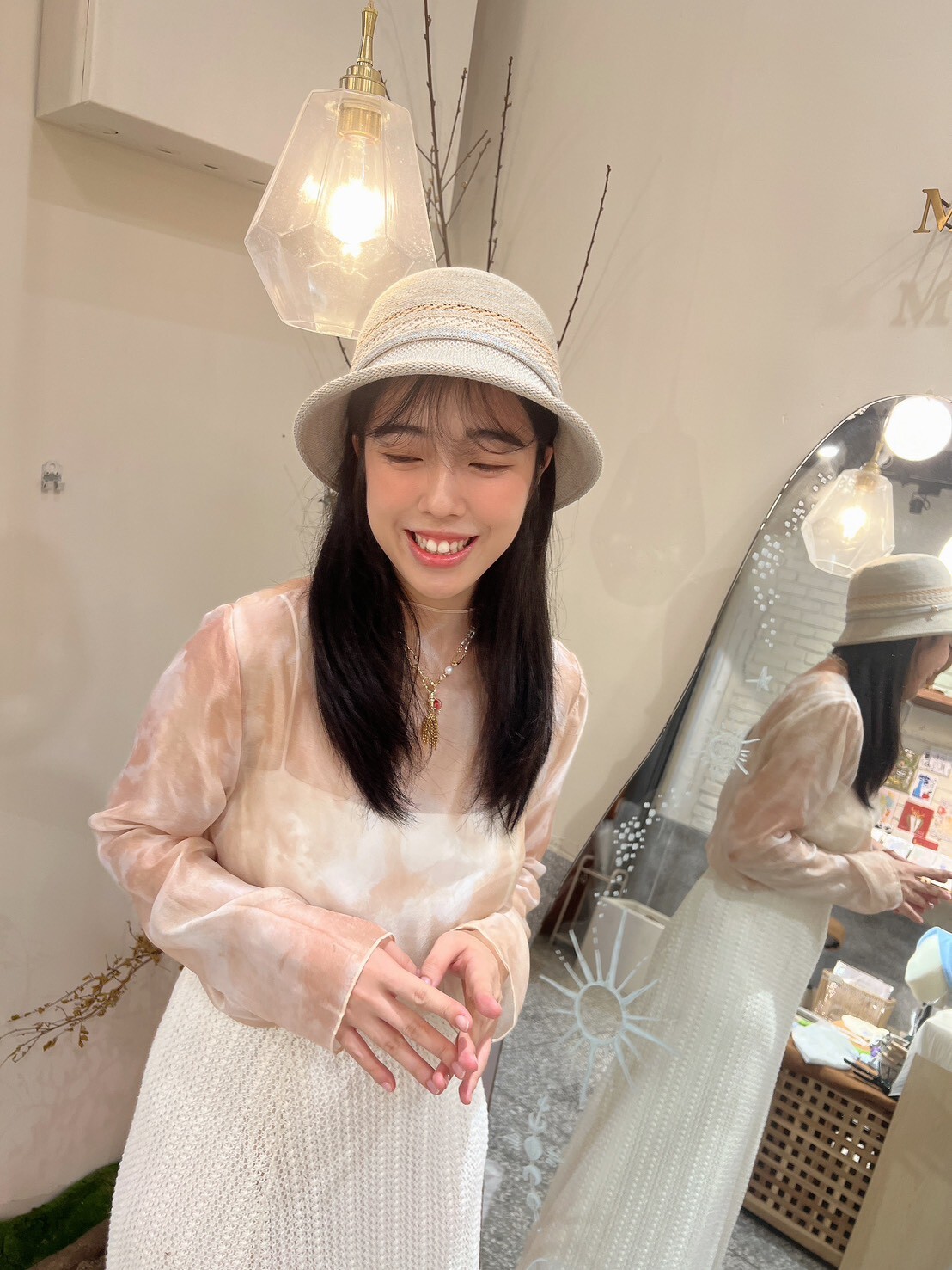 0409隱藏款。MUCHAT打樣款撞色蝶結漁夫帽/休閒帽