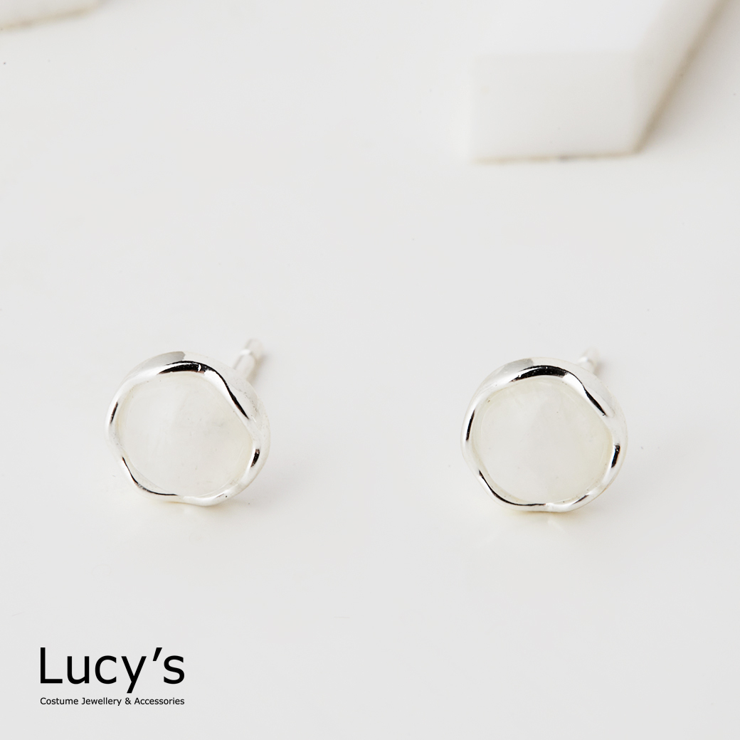 925純銀 月光柔語 耳環 (128265)