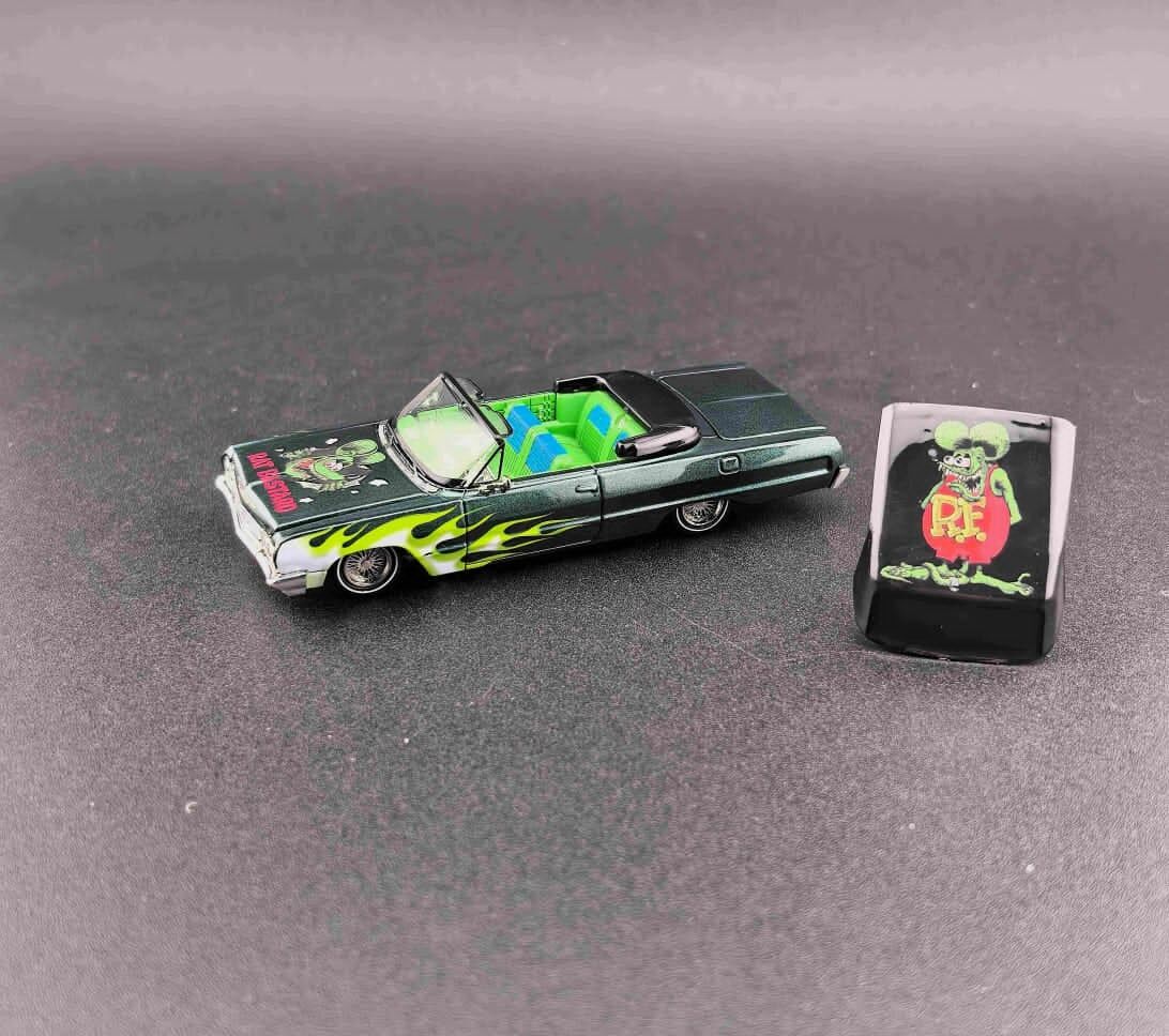 預訂:1/64 FineWorks64 Chevrolet Impala Green (FWCIG )