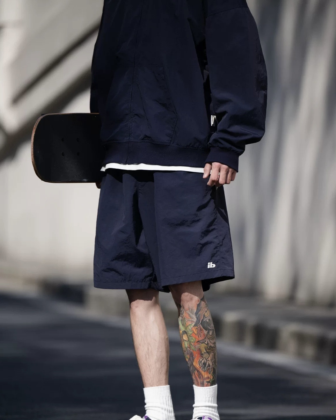 #預購 BELLKENIDEA 輕薄透氣 運動休閒 純色簡約 夏季五分褲 短褲 兩色