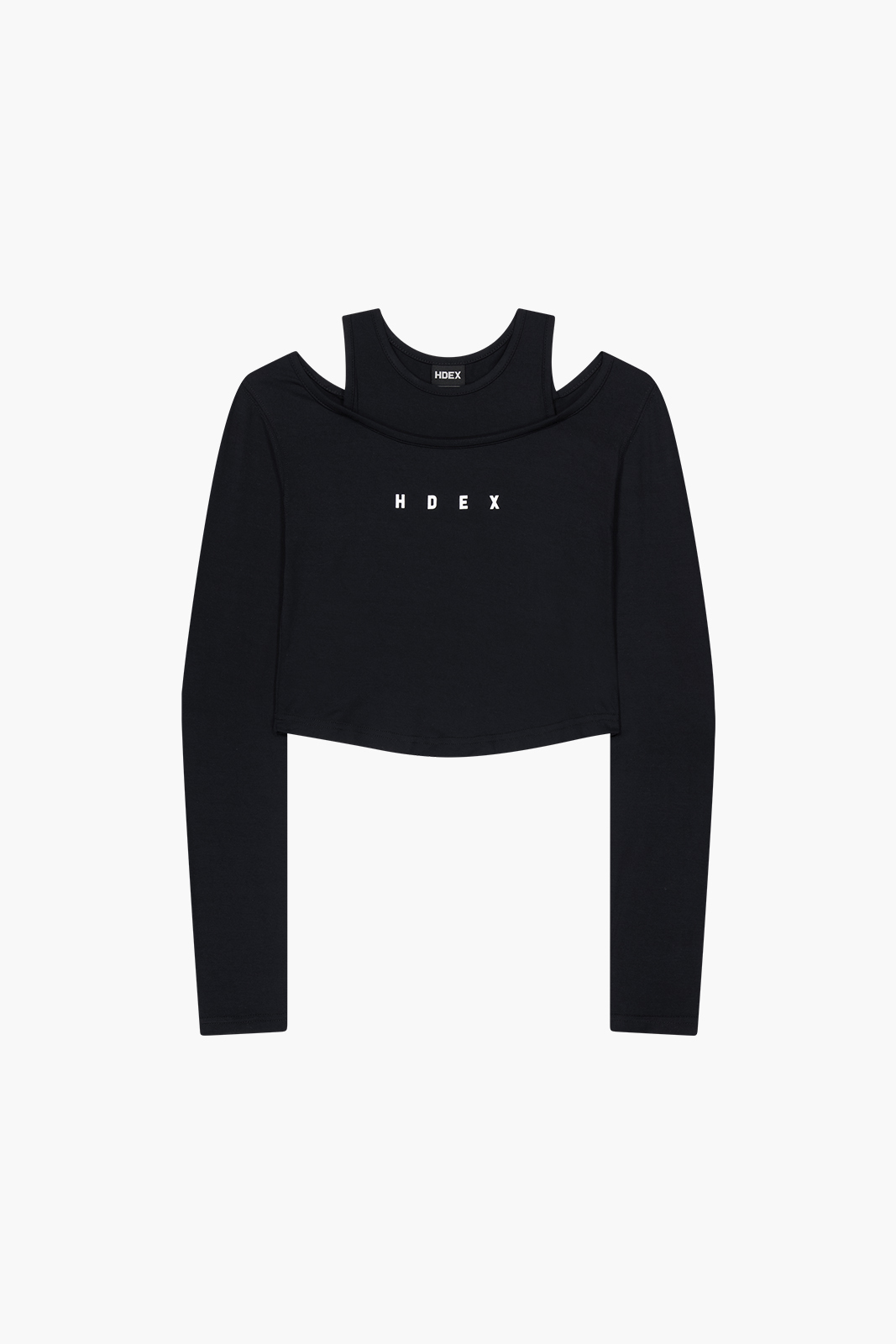【入LIVECODE一件減至$268😱🔥！】【韓妹大熱運動日常品牌HDEX🔥】Women's Brisen Layered Long Sleeve -Black