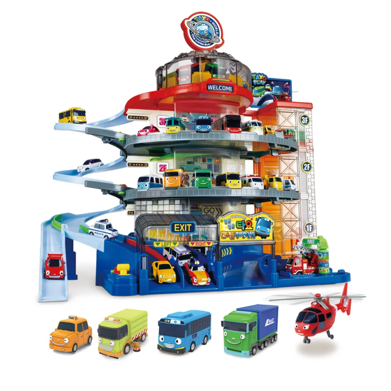 TAYO巨型旋轉停車塔(附車)