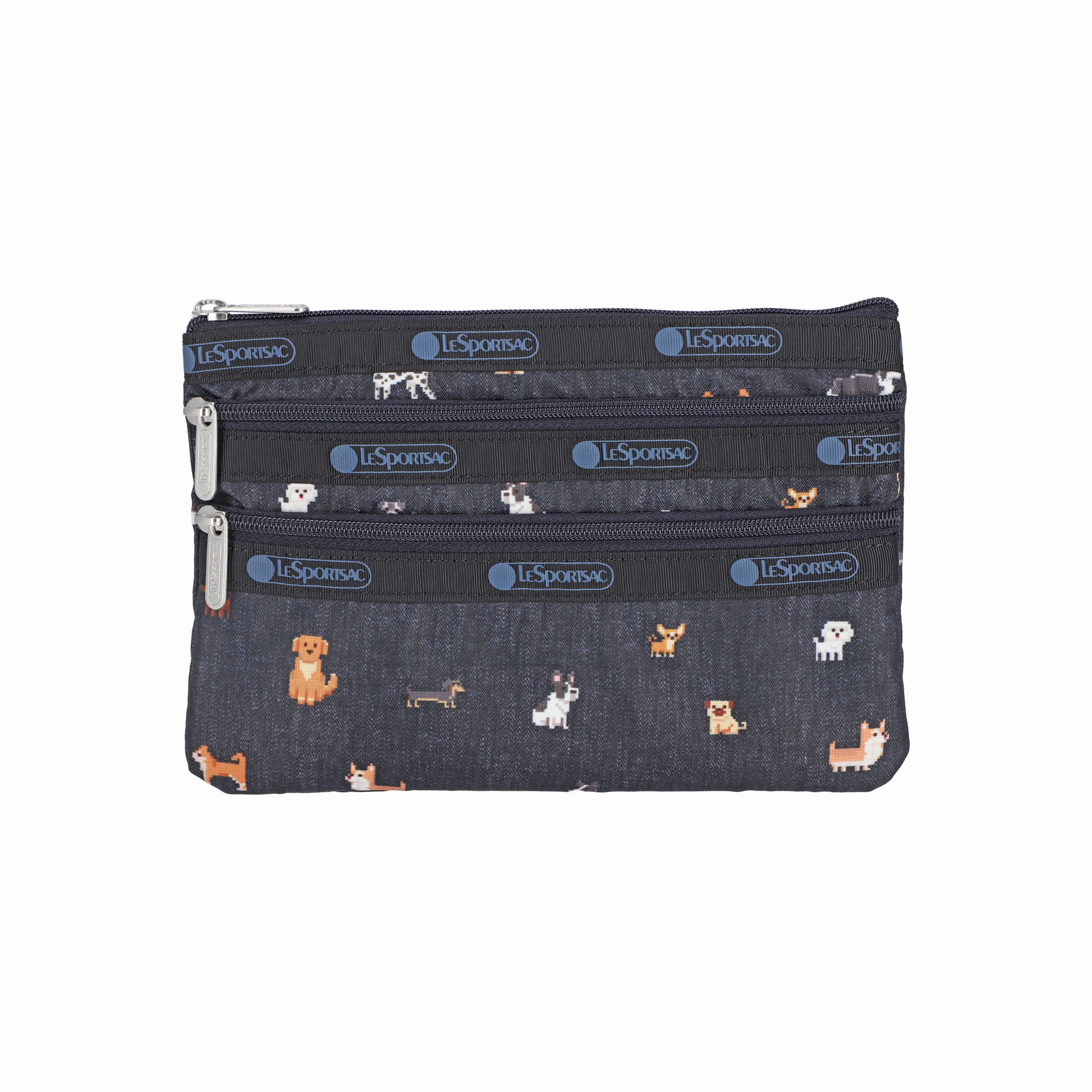 3-ZIP COSMETIC (WOOF WONDERLAND)