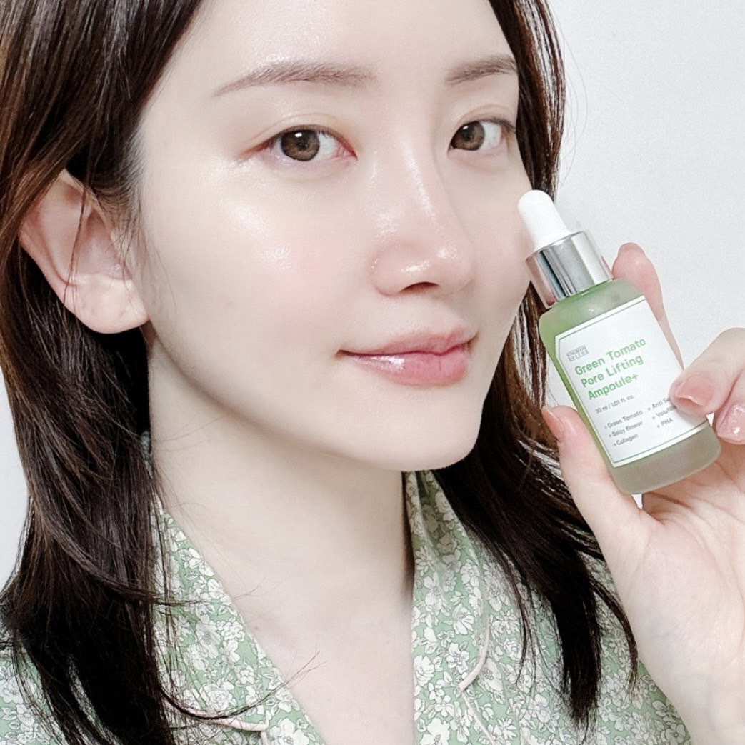 韓國Sungboon Editor 💚綠番茄緊緻毛孔安瓶1+1套盒 30ml+30ml (正裝*2)