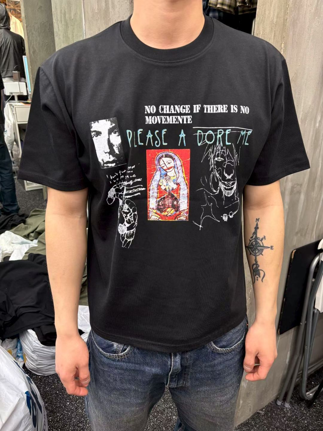 英文字圖案短袖Tee SCOPE-146T