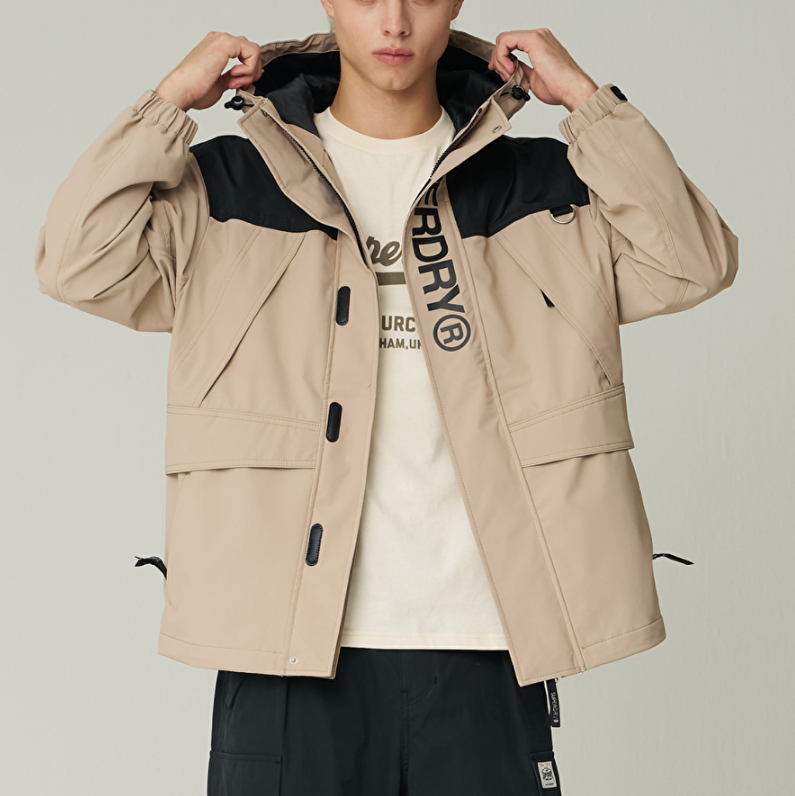 【直播】Superdry LX041005 經典防風外套